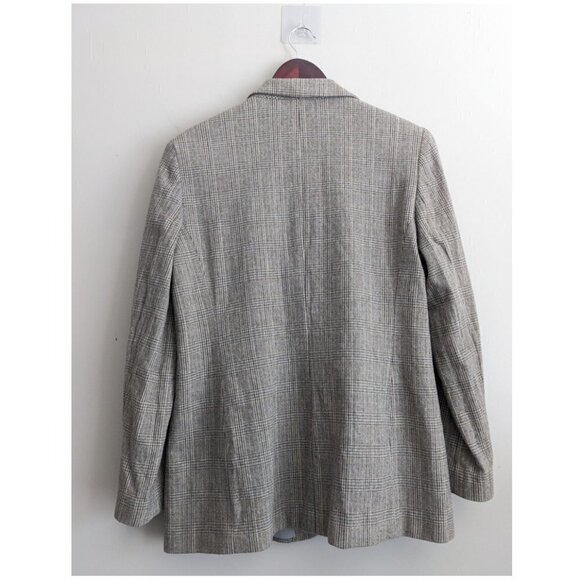 Land's End Plaid Wool Blazer - Picture 2 of 5